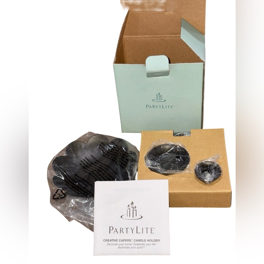 Retired PartyLite Creative Capers Candle Holder-NEW-open box - Picture 10 of 10